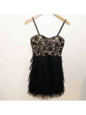 Juniors Lace Mini Dress